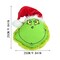 Kitcheniva Grinch Christmas Head Plush Doll Ornament 2 Pcs
